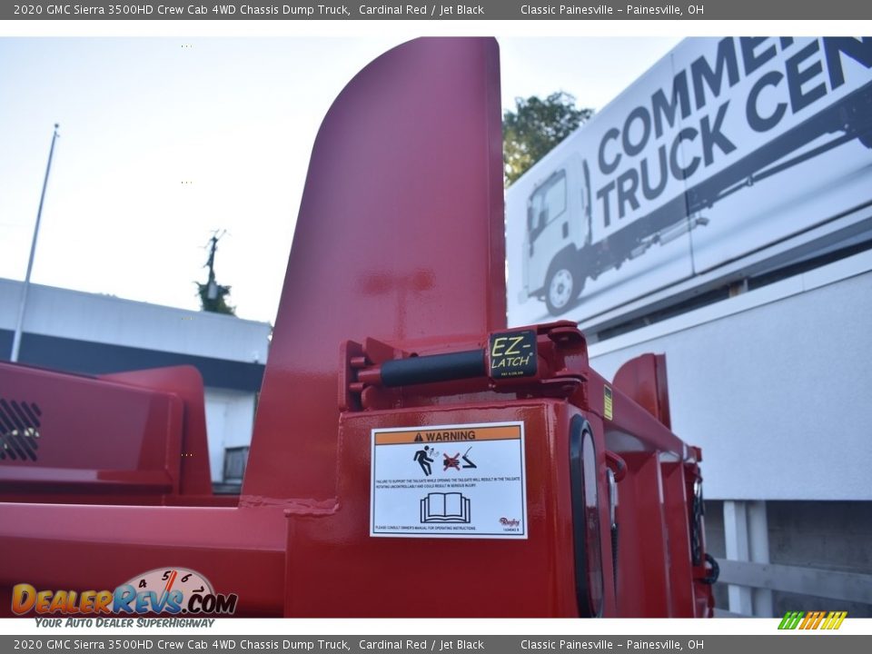 2020 GMC Sierra 3500HD Crew Cab 4WD Chassis Dump Truck Cardinal Red / Jet Black Photo #8