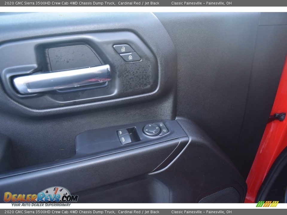 2020 GMC Sierra 3500HD Crew Cab 4WD Chassis Dump Truck Cardinal Red / Jet Black Photo #10