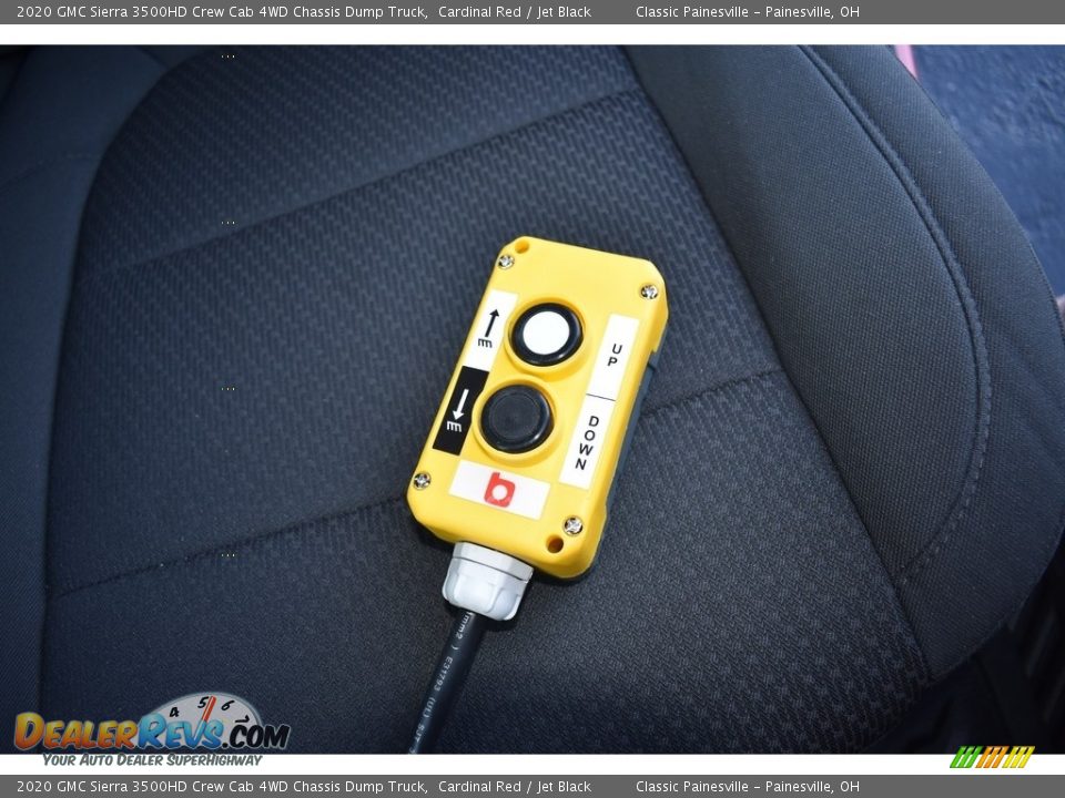 Controls of 2020 GMC Sierra 3500HD Crew Cab 4WD Chassis Dump Truck Photo #17