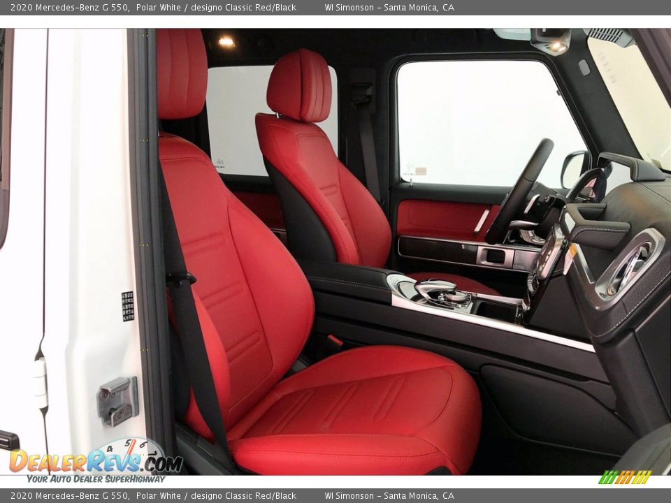 Front Seat of 2020 Mercedes-Benz G 550 Photo #5