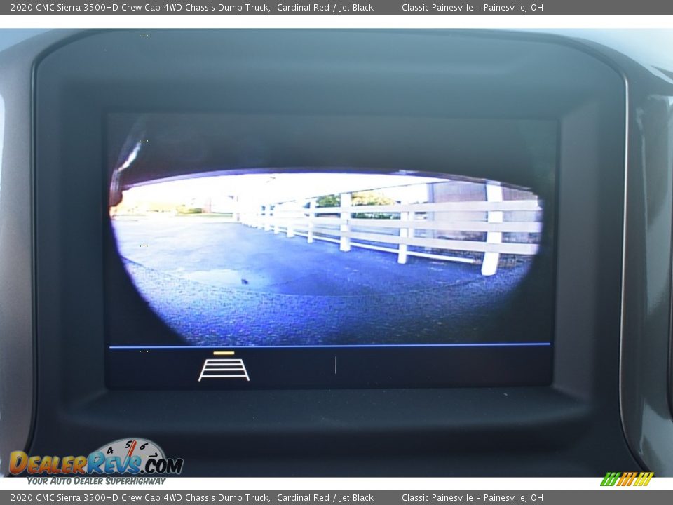 2020 GMC Sierra 3500HD Crew Cab 4WD Chassis Dump Truck Cardinal Red / Jet Black Photo #18