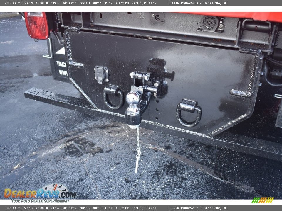 2020 GMC Sierra 3500HD Crew Cab 4WD Chassis Dump Truck Cardinal Red / Jet Black Photo #19