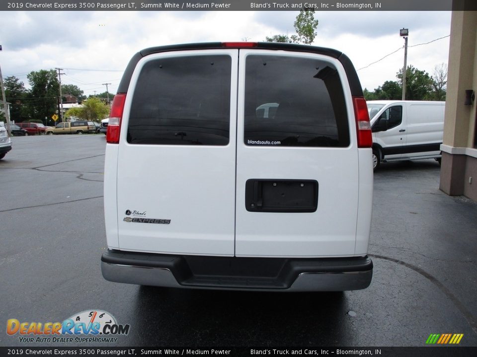 2019 Chevrolet Express 3500 Passenger LT Summit White / Medium Pewter Photo #31