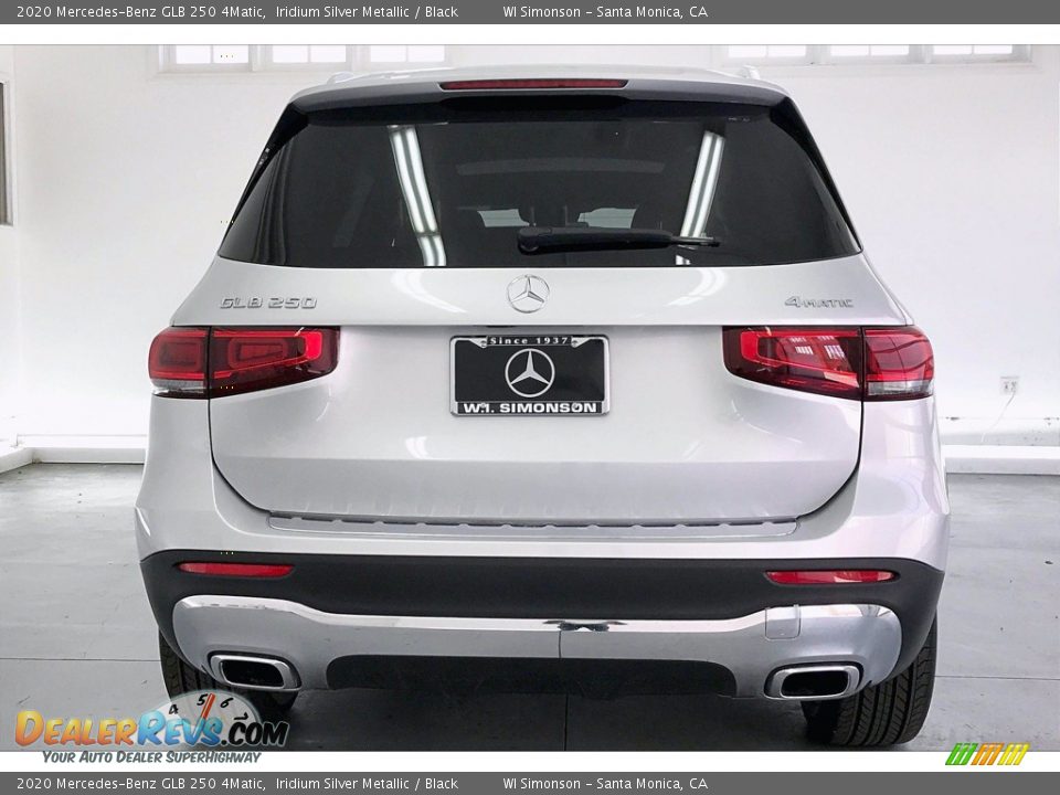2020 Mercedes-Benz GLB 250 4Matic Iridium Silver Metallic / Black Photo #3