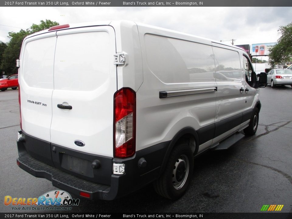 2017 Ford Transit Van 350 LR Long Oxford White / Pewter Photo #4