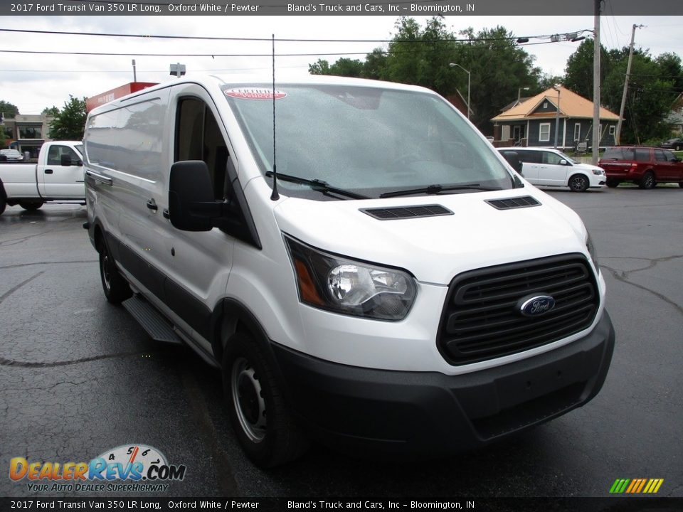 2017 Ford Transit Van 350 LR Long Oxford White / Pewter Photo #6