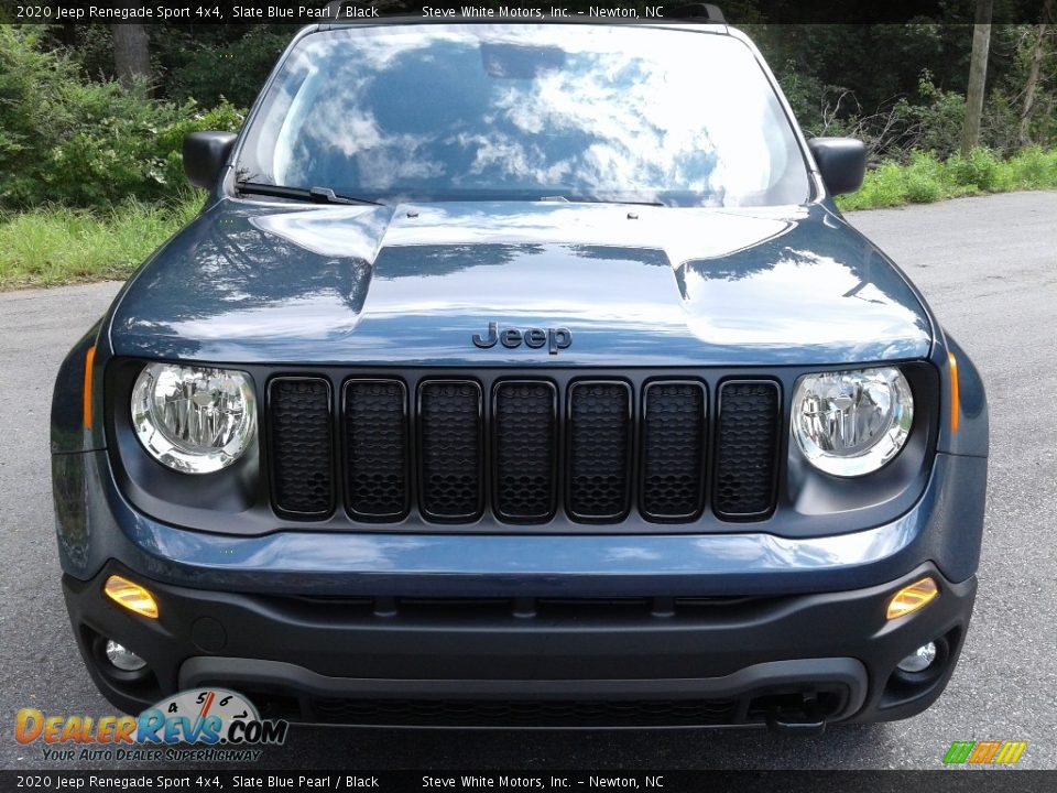 2020 Jeep Renegade Sport 4x4 Slate Blue Pearl / Black Photo #3
