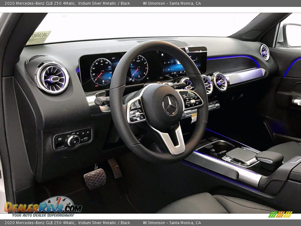 2020 Mercedes-Benz GLB 250 4Matic Iridium Silver Metallic / Black Photo #4