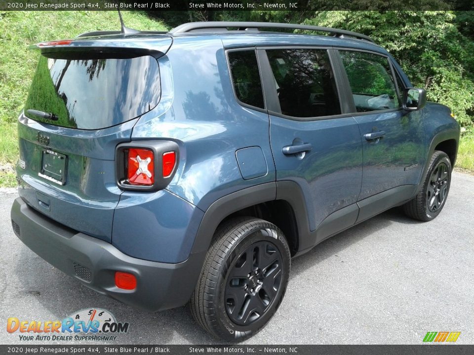 2020 Jeep Renegade Sport 4x4 Slate Blue Pearl / Black Photo #6