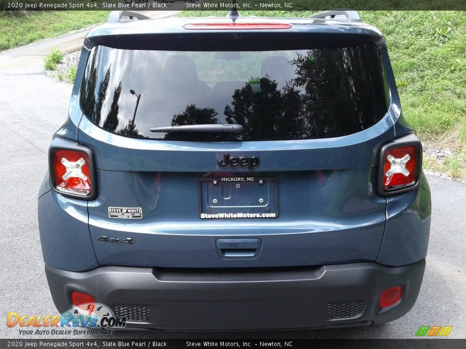 2020 Jeep Renegade Sport 4x4 Slate Blue Pearl / Black Photo #7