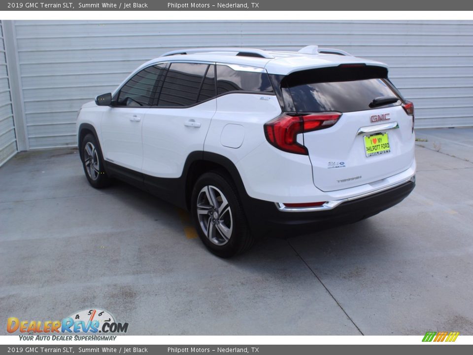 2019 GMC Terrain SLT Summit White / Jet Black Photo #8
