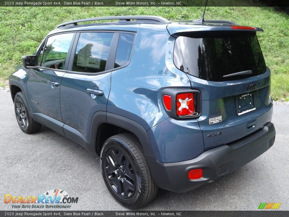 2020 Jeep Renegade Sport 4x4 Slate Blue Pearl / Black Photo #8