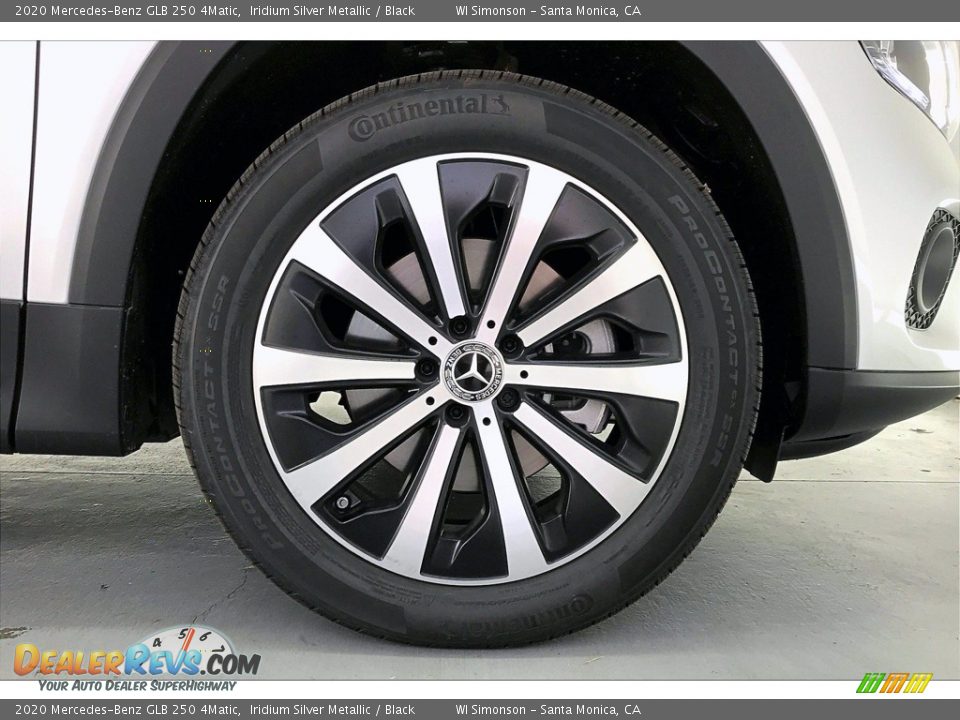 2020 Mercedes-Benz GLB 250 4Matic Iridium Silver Metallic / Black Photo #9