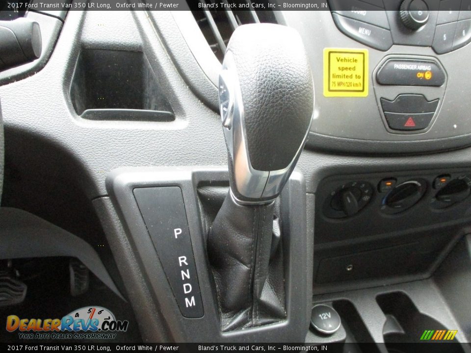 2017 Ford Transit Van 350 LR Long Oxford White / Pewter Photo #21