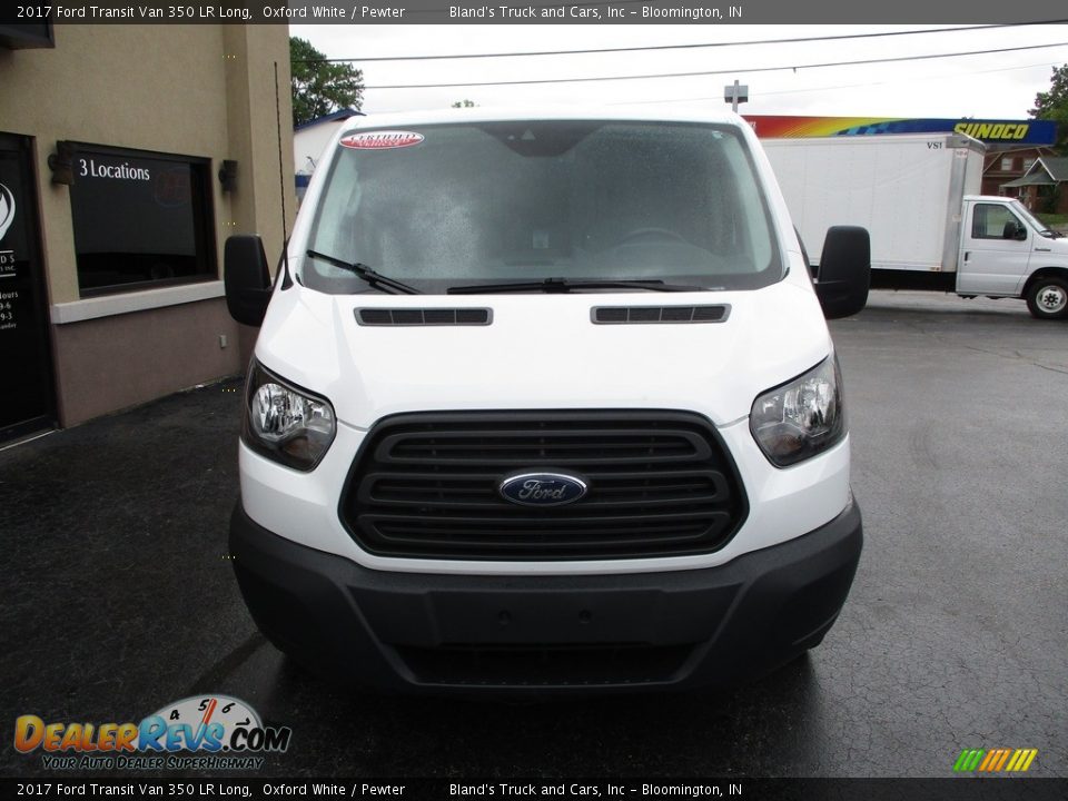 2017 Ford Transit Van 350 LR Long Oxford White / Pewter Photo #26