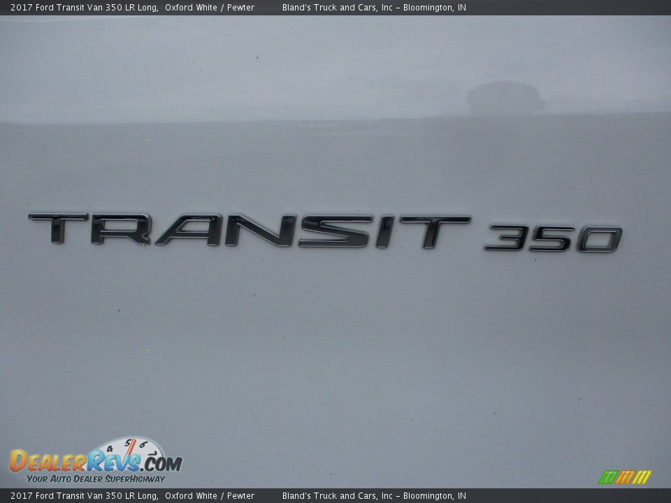 2017 Ford Transit Van 350 LR Long Oxford White / Pewter Photo #29