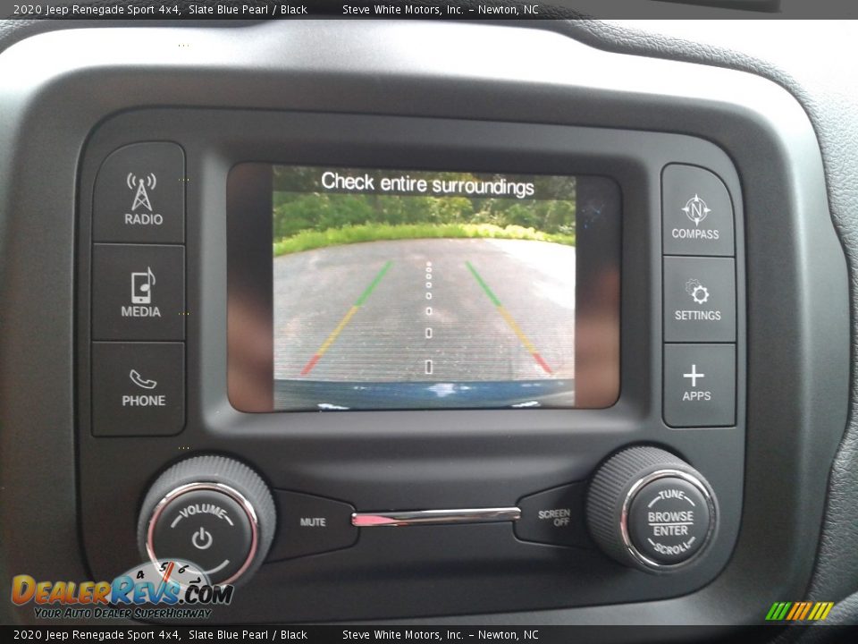 2020 Jeep Renegade Sport 4x4 Slate Blue Pearl / Black Photo #22