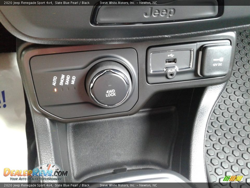 2020 Jeep Renegade Sport 4x4 Slate Blue Pearl / Black Photo #24