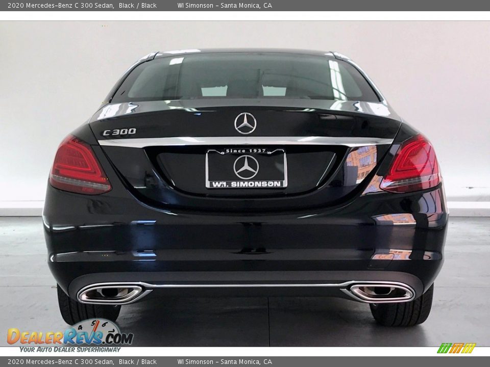 2020 Mercedes-Benz C 300 Sedan Black / Black Photo #3