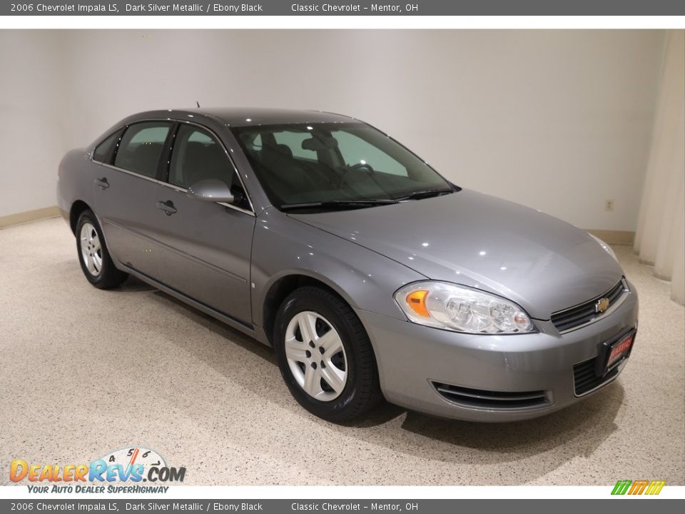 2006 Chevrolet Impala LS Dark Silver Metallic / Ebony Black Photo #1