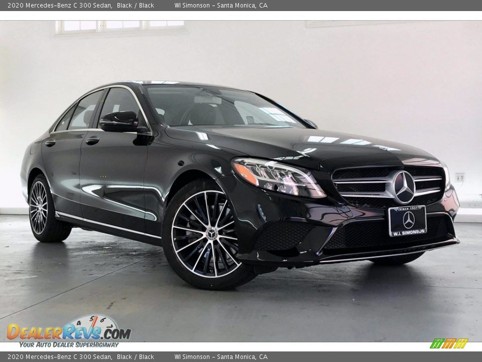 2020 Mercedes-Benz C 300 Sedan Black / Black Photo #10