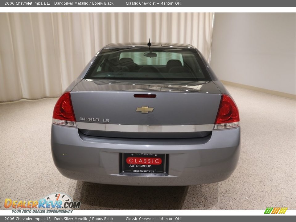 2006 Chevrolet Impala LS Dark Silver Metallic / Ebony Black Photo #14