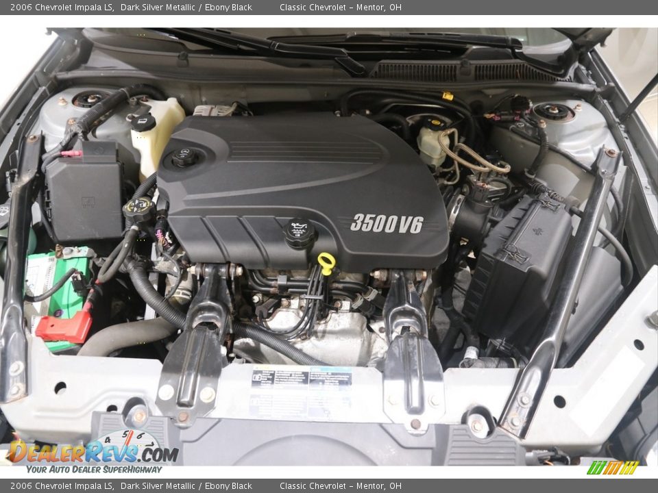 2006 Chevrolet Impala LS Dark Silver Metallic / Ebony Black Photo #15
