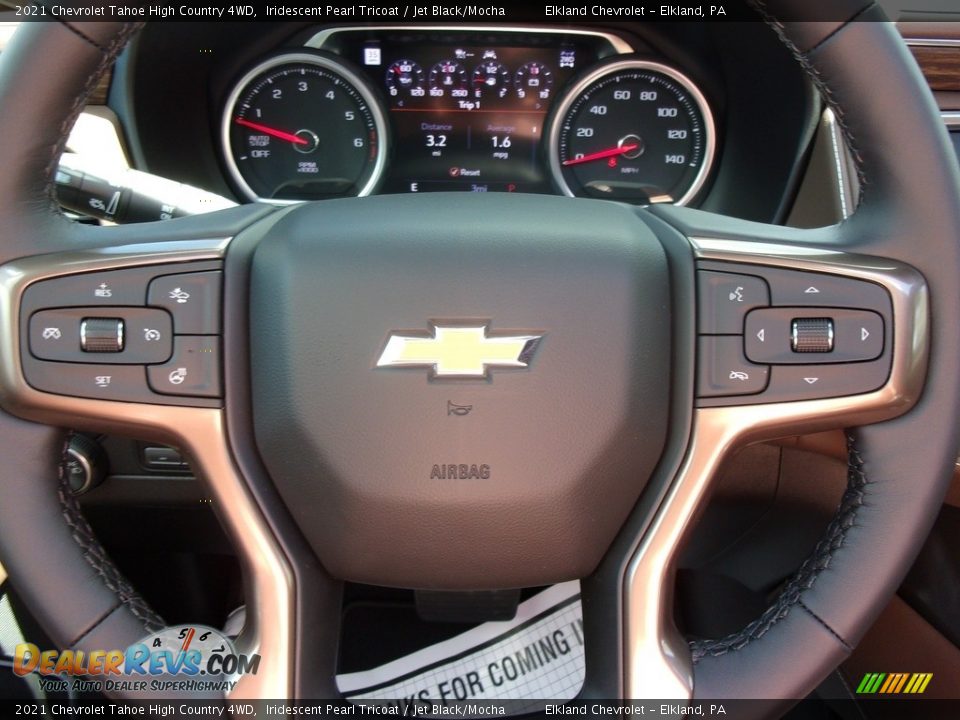 2021 Chevrolet Tahoe High Country 4WD Steering Wheel Photo #17