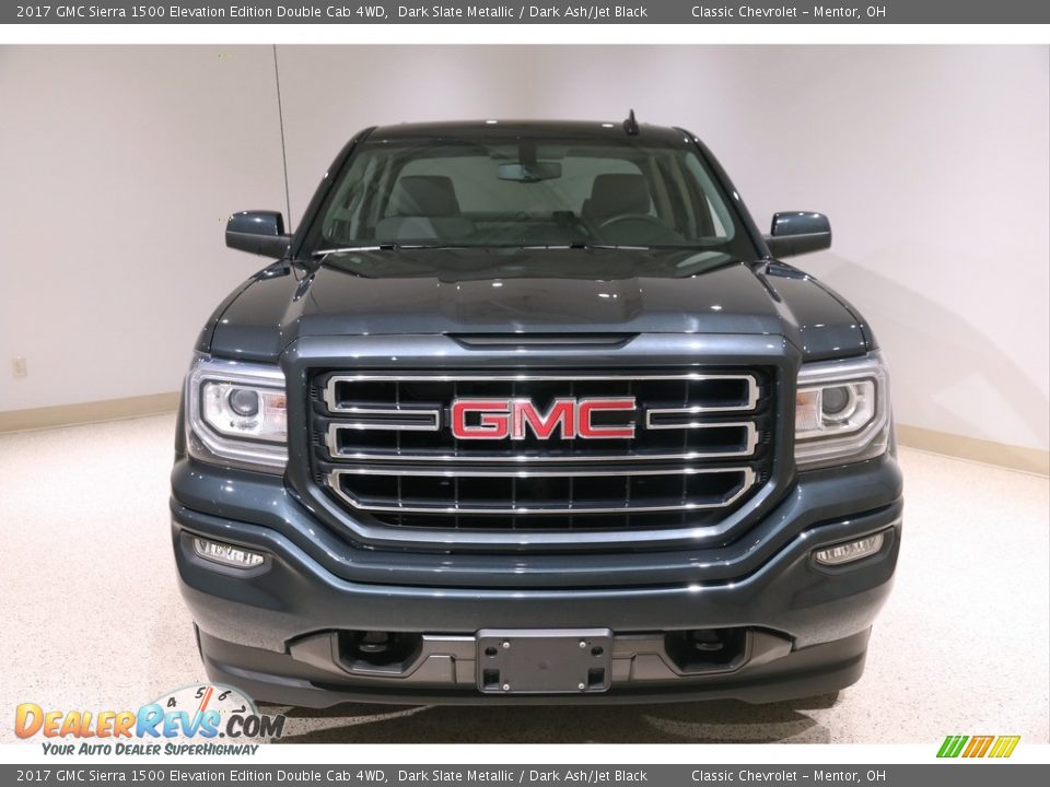 Dark Slate Metallic 2017 GMC Sierra 1500 Elevation Edition Double Cab 4WD Photo #2