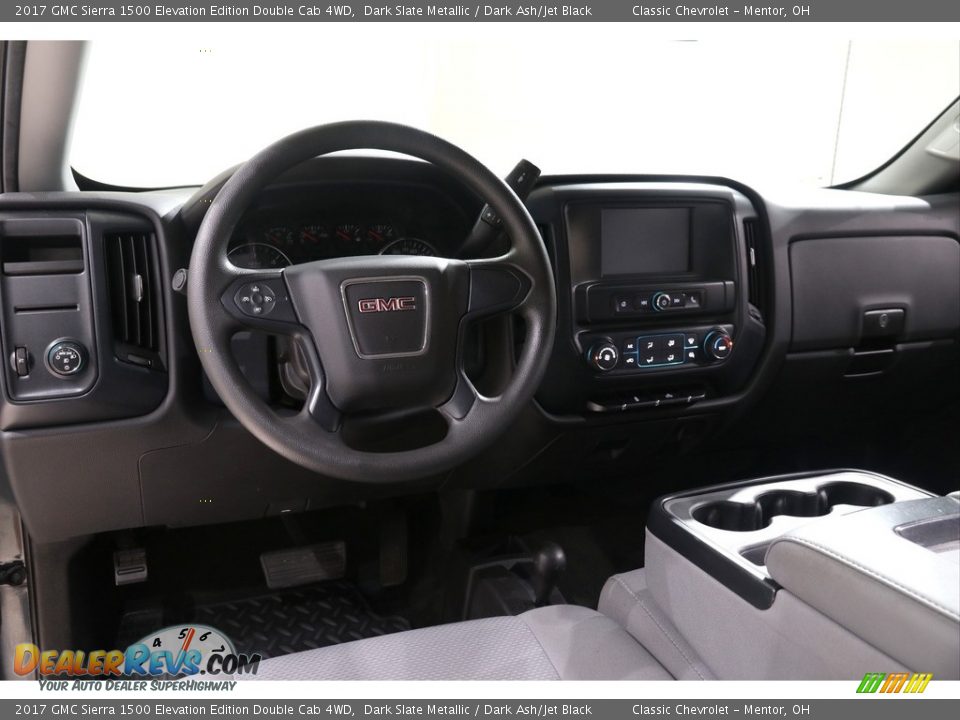 Dashboard of 2017 GMC Sierra 1500 Elevation Edition Double Cab 4WD Photo #6