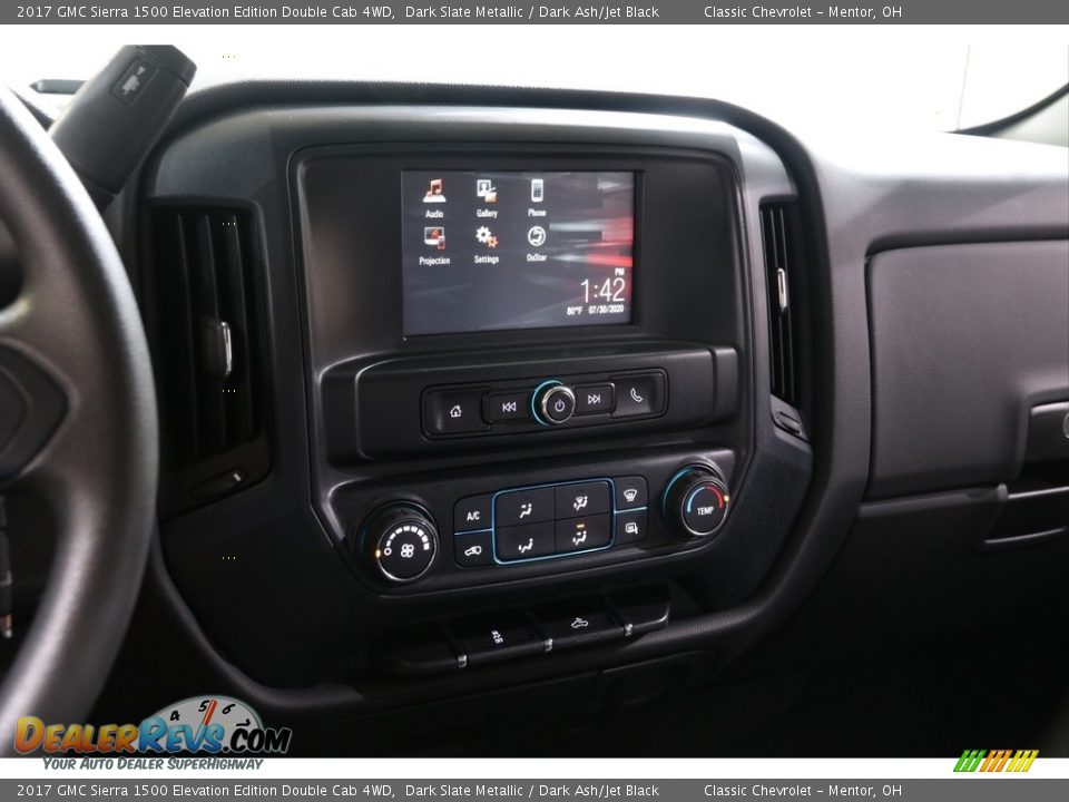 Controls of 2017 GMC Sierra 1500 Elevation Edition Double Cab 4WD Photo #9