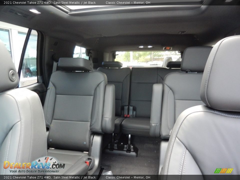 Rear Seat of 2021 Chevrolet Tahoe Z71 4WD Photo #9