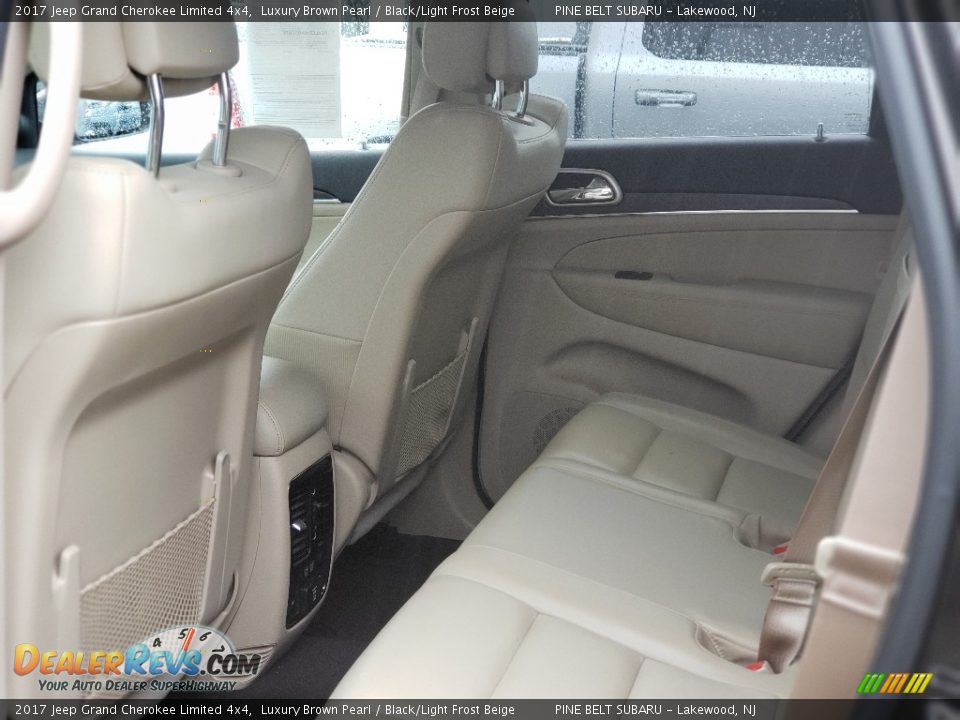 2017 Jeep Grand Cherokee Limited 4x4 Luxury Brown Pearl / Black/Light Frost Beige Photo #3