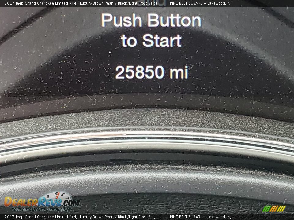 2017 Jeep Grand Cherokee Limited 4x4 Luxury Brown Pearl / Black/Light Frost Beige Photo #5