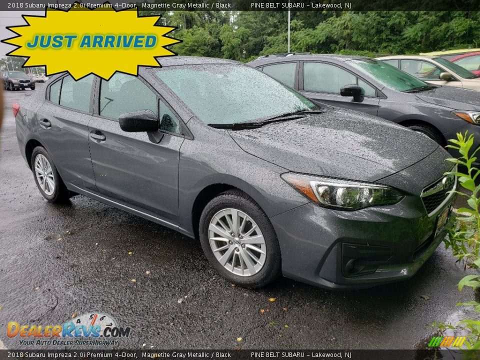 2018 Subaru Impreza 2.0i Premium 4-Door Magnetite Gray Metallic / Black Photo #1