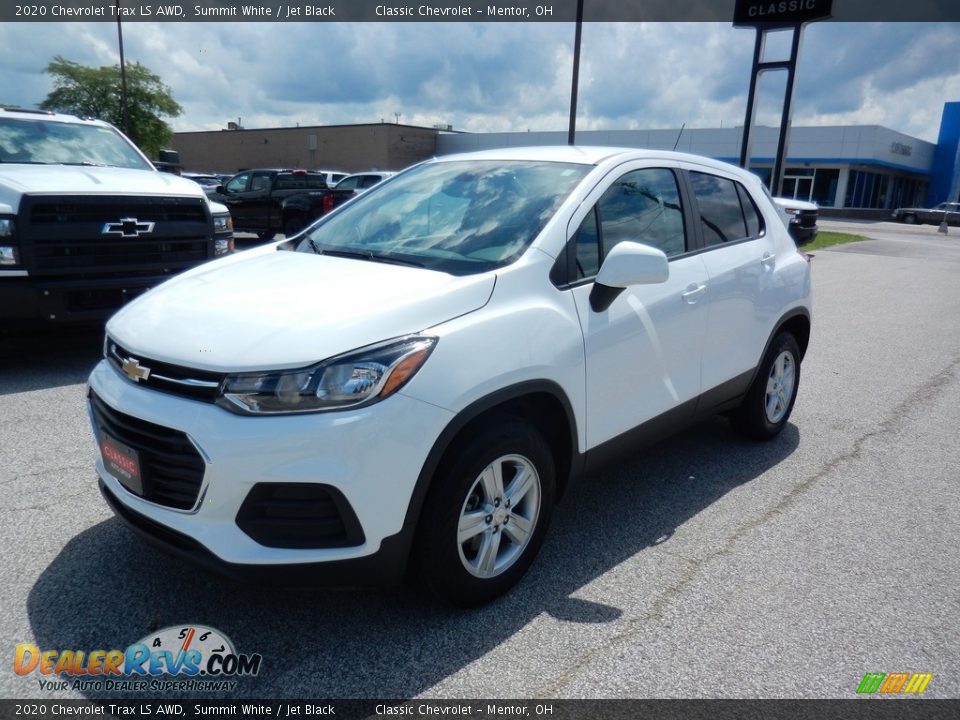 2020 Chevrolet Trax LS AWD Summit White / Jet Black Photo #1
