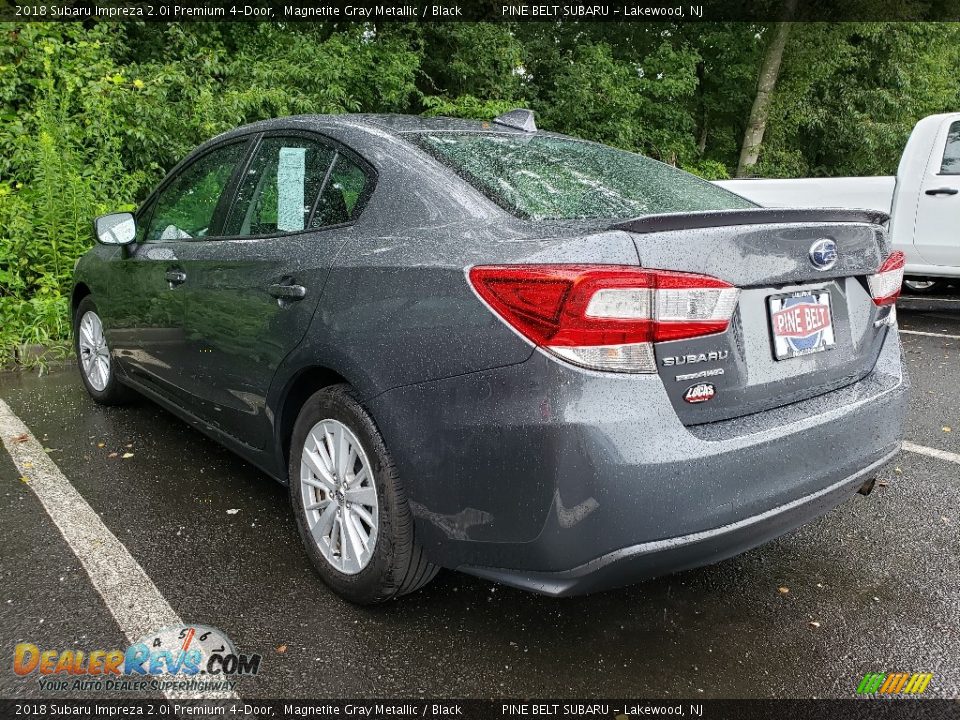 2018 Subaru Impreza 2.0i Premium 4-Door Magnetite Gray Metallic / Black Photo #2