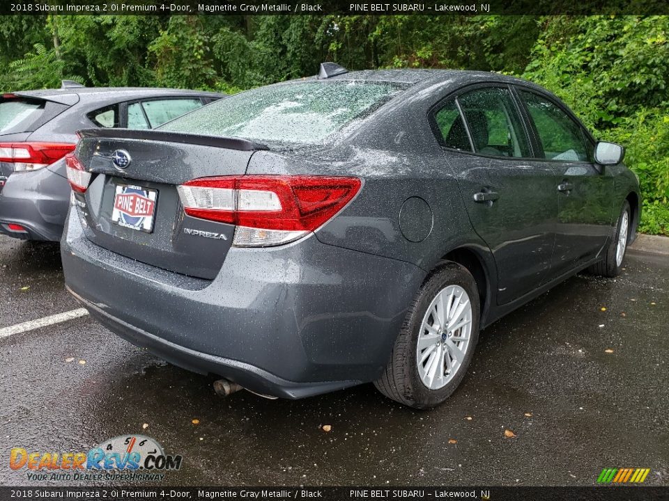 2018 Subaru Impreza 2.0i Premium 4-Door Magnetite Gray Metallic / Black Photo #3