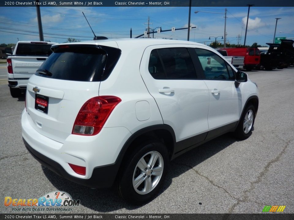 2020 Chevrolet Trax LS AWD Summit White / Jet Black Photo #4
