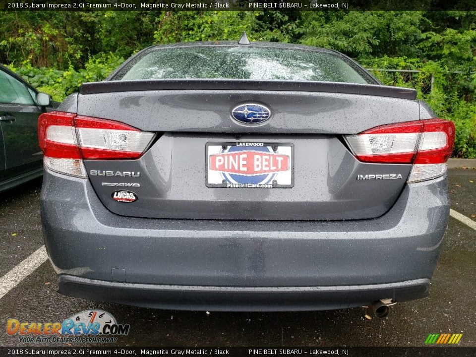 2018 Subaru Impreza 2.0i Premium 4-Door Magnetite Gray Metallic / Black Photo #4