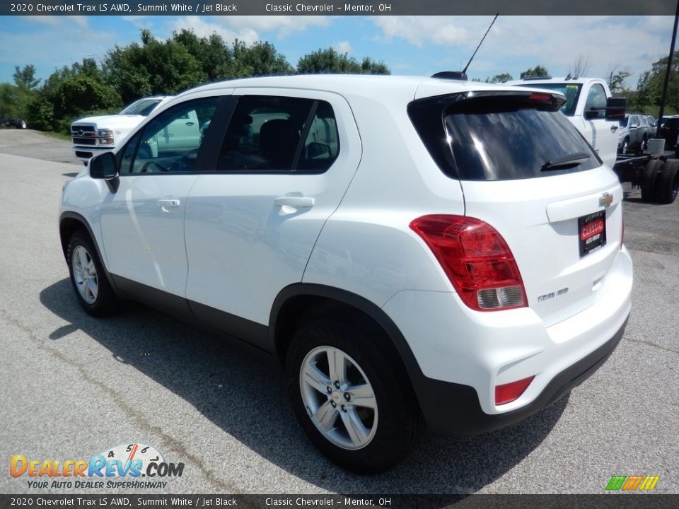 2020 Chevrolet Trax LS AWD Summit White / Jet Black Photo #5