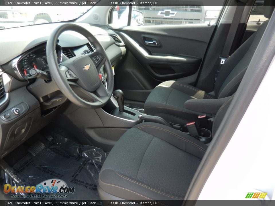 2020 Chevrolet Trax LS AWD Summit White / Jet Black Photo #8