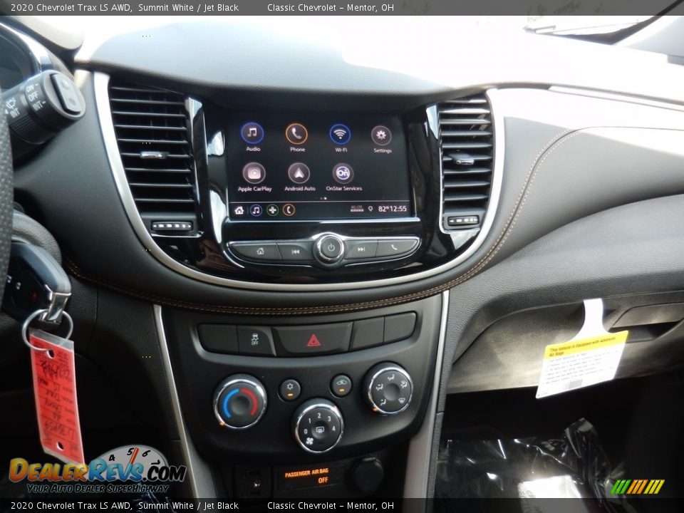 2020 Chevrolet Trax LS AWD Summit White / Jet Black Photo #10
