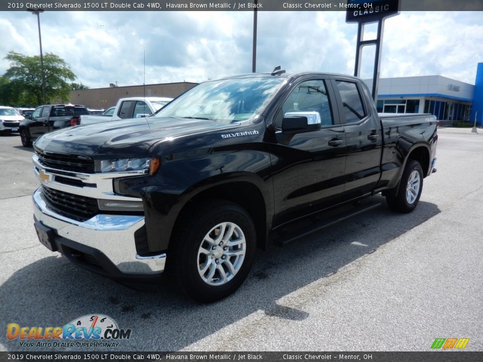 2019 Chevrolet Silverado 1500 LT Double Cab 4WD Havana Brown Metallic / Jet Black Photo #1