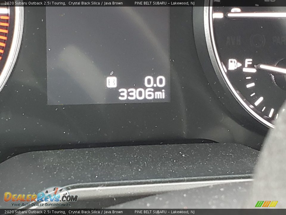 2020 Subaru Outback 2.5i Touring Crystal Black Silica / Java Brown Photo #5