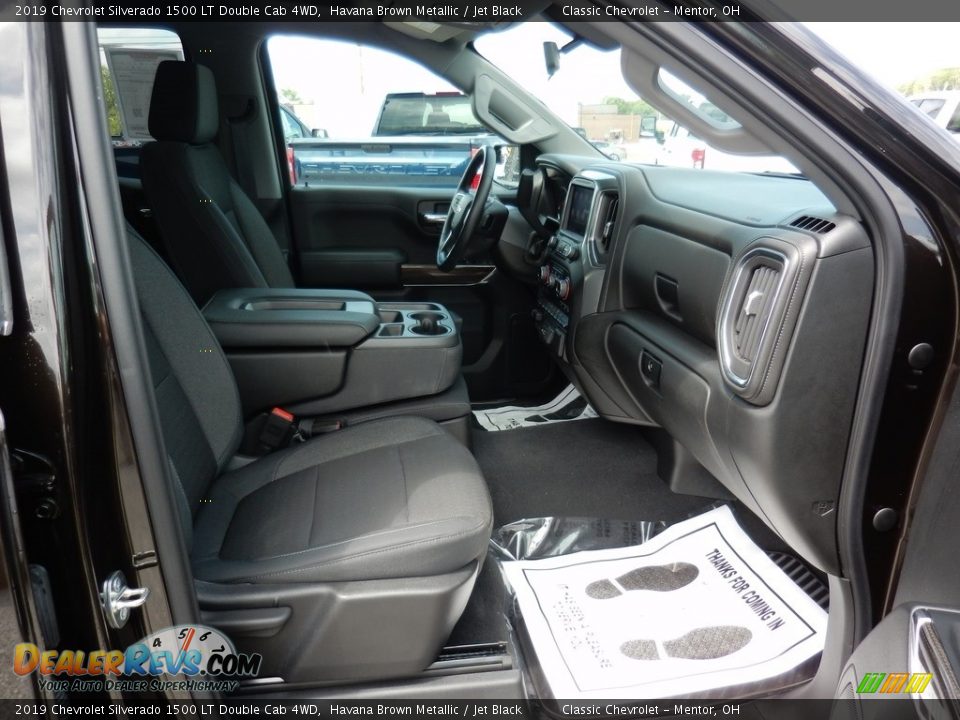 2019 Chevrolet Silverado 1500 LT Double Cab 4WD Havana Brown Metallic / Jet Black Photo #11