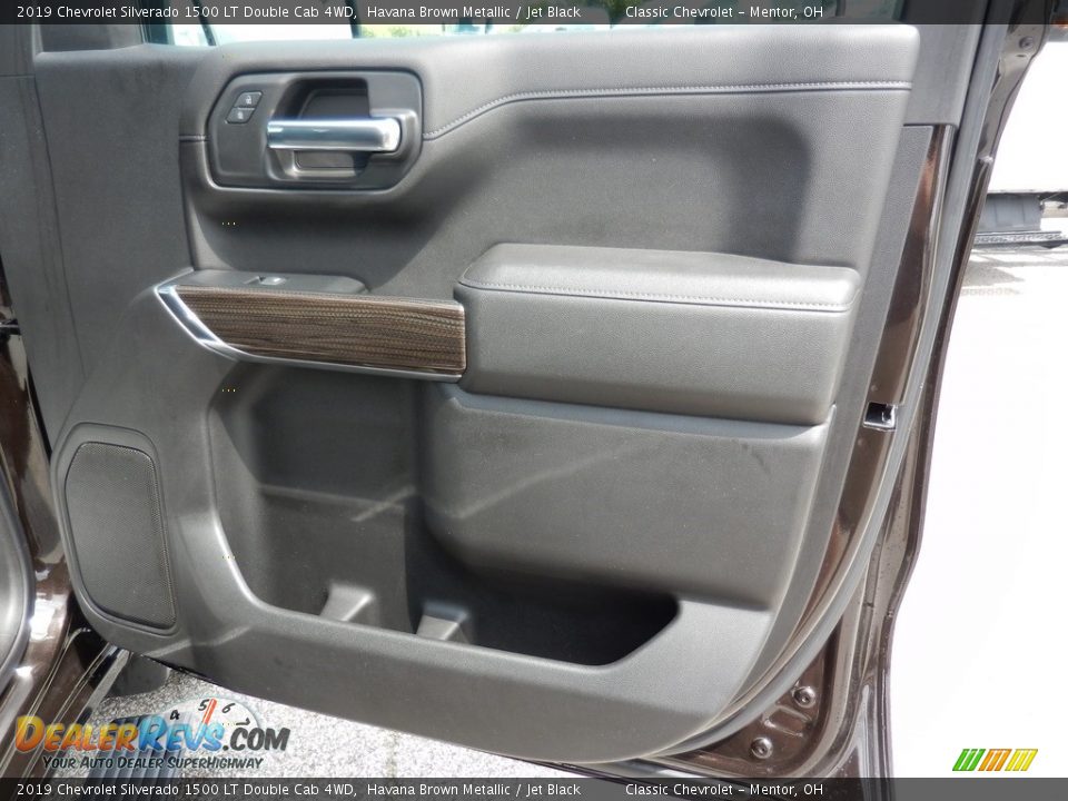 2019 Chevrolet Silverado 1500 LT Double Cab 4WD Havana Brown Metallic / Jet Black Photo #12