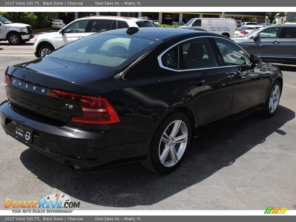 2017 Volvo S90 T5 Black Stone / Charcoal Photo #9