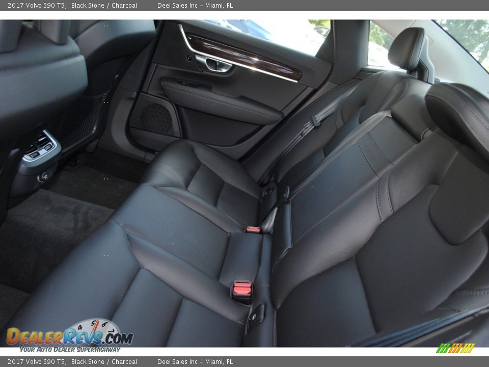 Rear Seat of 2017 Volvo S90 T5 Photo #12