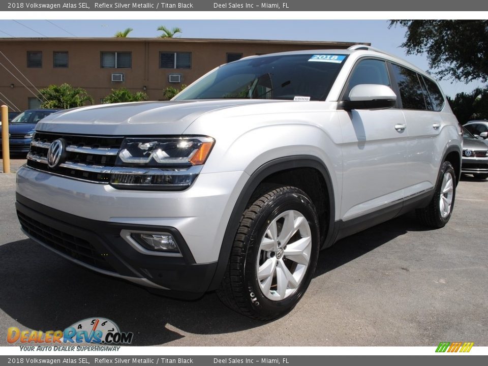 Reflex Silver Metallic 2018 Volkswagen Atlas SEL Photo #5